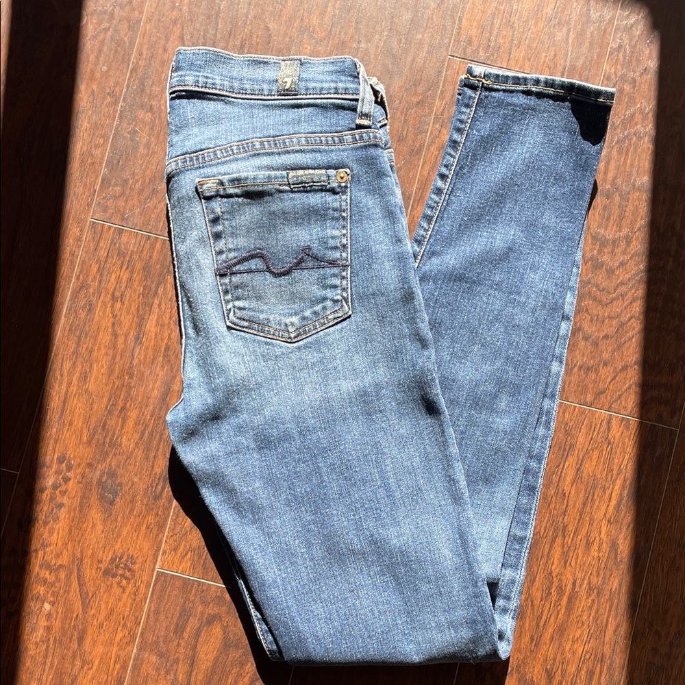 7 For All Mankind Classic Blue Jeans